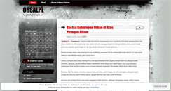 Desktop Screenshot of orsalpl.wordpress.com