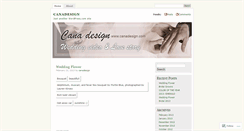 Desktop Screenshot of canadesign.wordpress.com