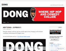 Tablet Screenshot of donglondon.wordpress.com