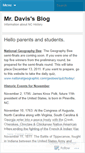 Mobile Screenshot of mndavis.wordpress.com