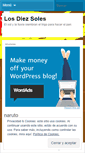 Mobile Screenshot of losdiezsoles.wordpress.com
