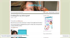 Desktop Screenshot of fabfit50s.wordpress.com