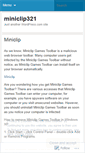 Mobile Screenshot of miniclip321.wordpress.com