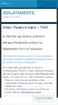 Mobile Screenshot of isolatamente.wordpress.com