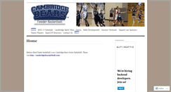 Desktop Screenshot of bbfbasketball.wordpress.com