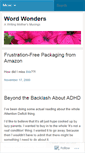 Mobile Screenshot of jwordsmith.wordpress.com