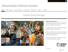 Tablet Screenshot of climatejusticetoolkit.wordpress.com