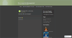 Desktop Screenshot of clubpenguineight.wordpress.com