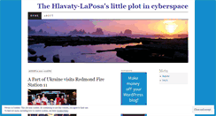 Desktop Screenshot of mlaposa.wordpress.com