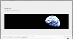 Desktop Screenshot of planetaryblog.wordpress.com