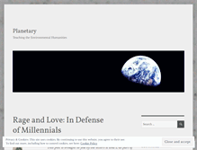 Tablet Screenshot of planetaryblog.wordpress.com