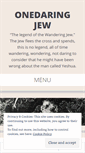 Mobile Screenshot of onedaringjew.wordpress.com