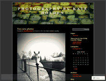 Tablet Screenshot of kateholdenphotography.wordpress.com