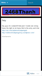 Mobile Screenshot of 2468thanh.wordpress.com