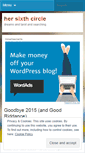 Mobile Screenshot of hersixthcircle.wordpress.com