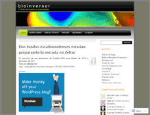 Tablet Screenshot of bioinversor.wordpress.com