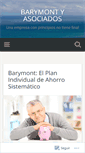 Mobile Screenshot of barymontyasociados.wordpress.com