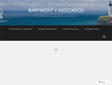 Tablet Screenshot of barymontyasociados.wordpress.com