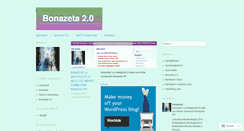 Desktop Screenshot of bonazeta2.wordpress.com