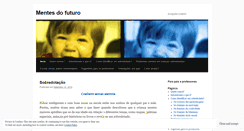 Desktop Screenshot of mentesdofuturo.wordpress.com