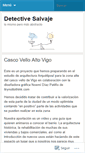 Mobile Screenshot of detectivesalvaje.wordpress.com