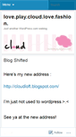 Mobile Screenshot of cloudlovecloud.wordpress.com