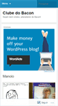 Mobile Screenshot of clubedobacon.wordpress.com
