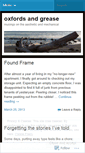 Mobile Screenshot of oxfordsandgrease.wordpress.com