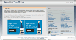 Desktop Screenshot of momtimestwo.wordpress.com