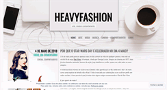 Desktop Screenshot of heavyfashion.wordpress.com