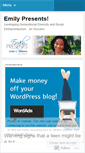Mobile Screenshot of emilypresents.wordpress.com