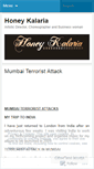 Mobile Screenshot of honeykalaria.wordpress.com