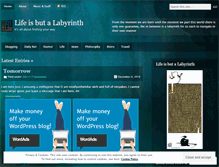 Tablet Screenshot of lifeisbutalabyrinth.wordpress.com