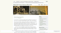 Desktop Screenshot of francinethomashoward.wordpress.com