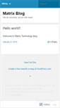 Mobile Screenshot of hkmatrix.wordpress.com