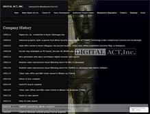 Tablet Screenshot of digitalact.wordpress.com