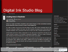 Tablet Screenshot of digitalinkstudioonline.wordpress.com