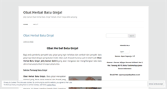 Desktop Screenshot of obatherbalbatuginjall.wordpress.com