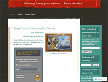 Tablet Screenshot of cmgardening.wordpress.com