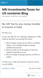 Mobile Screenshot of nriinvus.wordpress.com