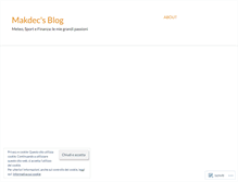 Tablet Screenshot of makdec.wordpress.com