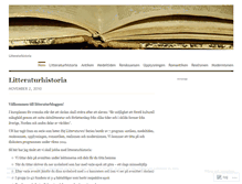 Tablet Screenshot of fribergalitteratur.wordpress.com