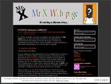 Tablet Screenshot of mrxwebpage.wordpress.com