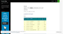 Desktop Screenshot of funviet.wordpress.com