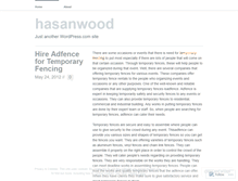 Tablet Screenshot of hasanwood.wordpress.com