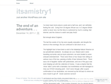Tablet Screenshot of itsamistry1.wordpress.com