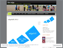 Tablet Screenshot of edgehillventure.wordpress.com