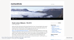 Desktop Screenshot of markandlinda.wordpress.com