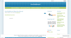 Desktop Screenshot of geochalkboard.wordpress.com