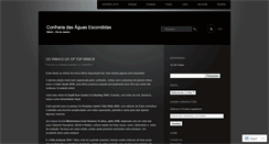 Desktop Screenshot of confrariadasaguasescondidas.wordpress.com